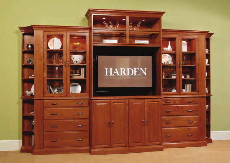 standard components Example #2 Left to Right: (1) 1235-000 Corner Unit (1) 1214-020 Four Drawer Base (1) 1226-030 Glass (1) 1218-010 Entertainment Center (1) 1214-020 Four Drawer Base (1) 1226-030