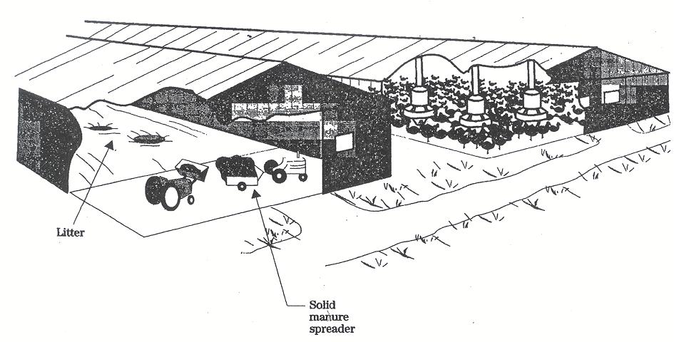 Historically, this was the completion of manure handling and transfer.
