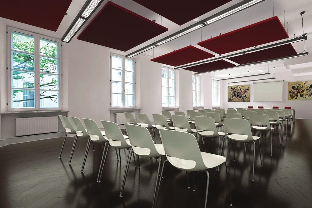 ACOUSTICAL TREATMENTS IN SPECIFIC SPACES Let s take a closer look at achieving high-quality acoustics in specific corporate spaces including offices, meeting rooms, and conference halls OFFICES: The