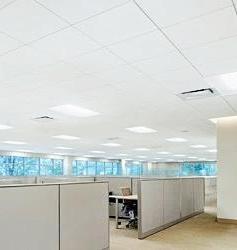 Mineral Fiber Ceilings Best combination of sound absorption and sound blocking