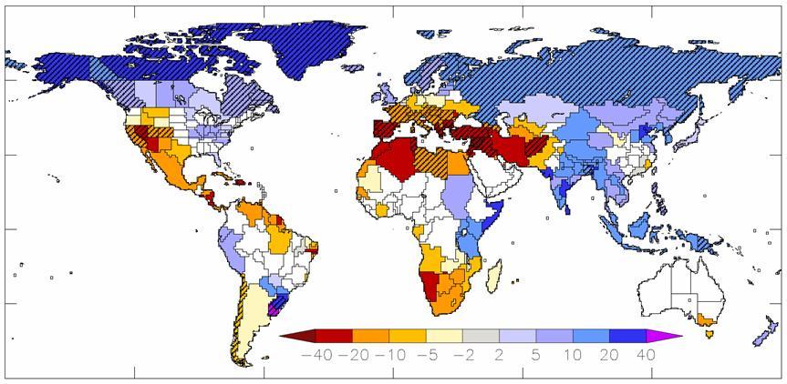 Assessing Risks: Water Availability Projected Su