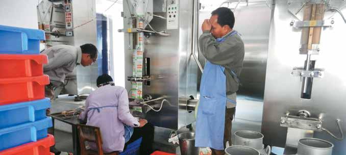 38 Managing an advanced milk processing plant Youth Volunteers Union, Thoubal in Manipur As part of the engagement in employability, the Urban Poverty and Livelihoods portfolio has been working with