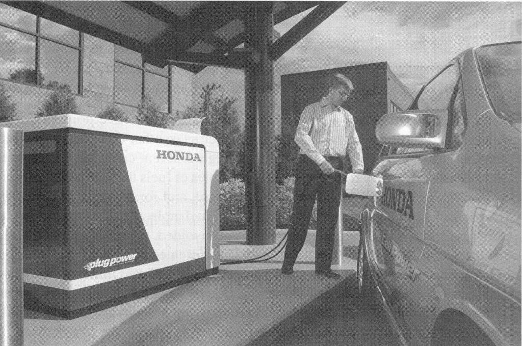 Two examples of external reformers Honda Home Energy