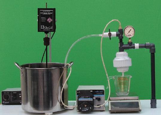 Constant flow Laboratory Test Filter For eptfe Membrane Backwash Filters The significance of testing.