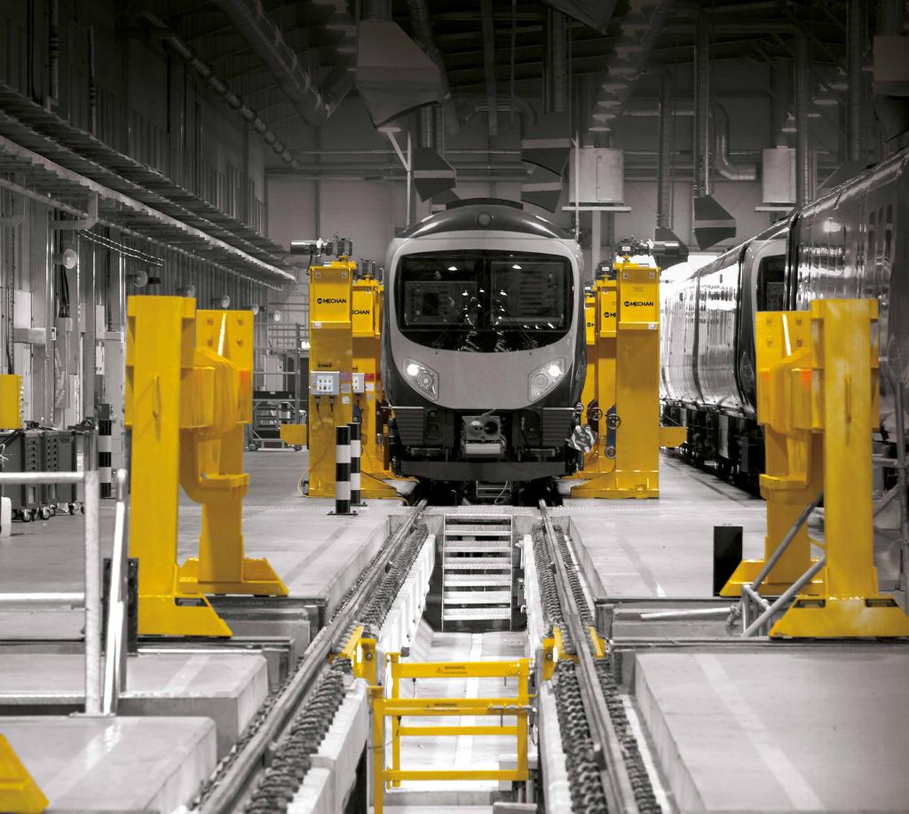 ENGINEERING EXCELLENCE Built to withstand the constant demands of rail depots, our lifting and handling equipment will outperform, outsmart and outlast our rivals.