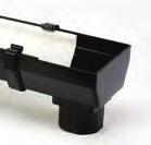 SQUARE LINE RAINWATER SYSTEM (4mm/5mm) BSEN 2200 (Downpipes and fittings) BSEN 07 (Gutters and