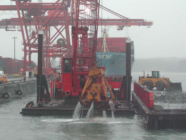 Training McKenzie Clam Shell (Grab) Dredger (Canadian Ship) Competitive Advantage Canadian Ship since 1968, under Part 2 Canadian Shipping Act all duties and taxes imposed under the Customs Tariff