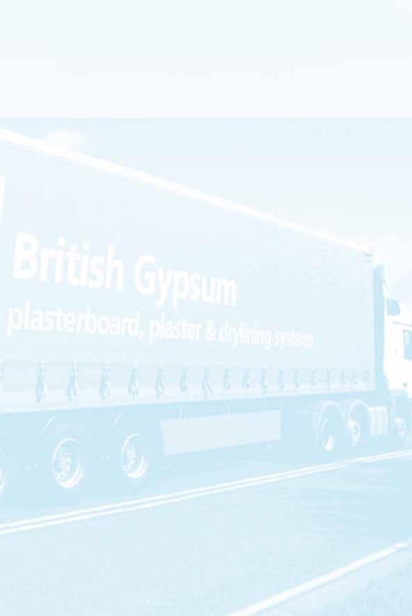 Working with British Gypsum Ensuring high quality solutions British Gypsum offers: World Class Manufacturing processes giving consistent quality and