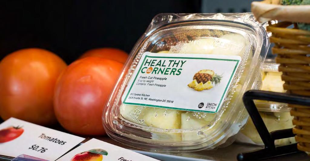 Healthy Corners benefits from additional strategic partnerships with the USDA.