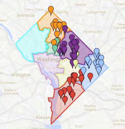 DC Central Kitchen has been instrumental in leveraging its resources to provide valuable services to local food deserts Map of Healthy Corners store locations By Ward ROBERT SUMMERS, DIRECTOR, DC