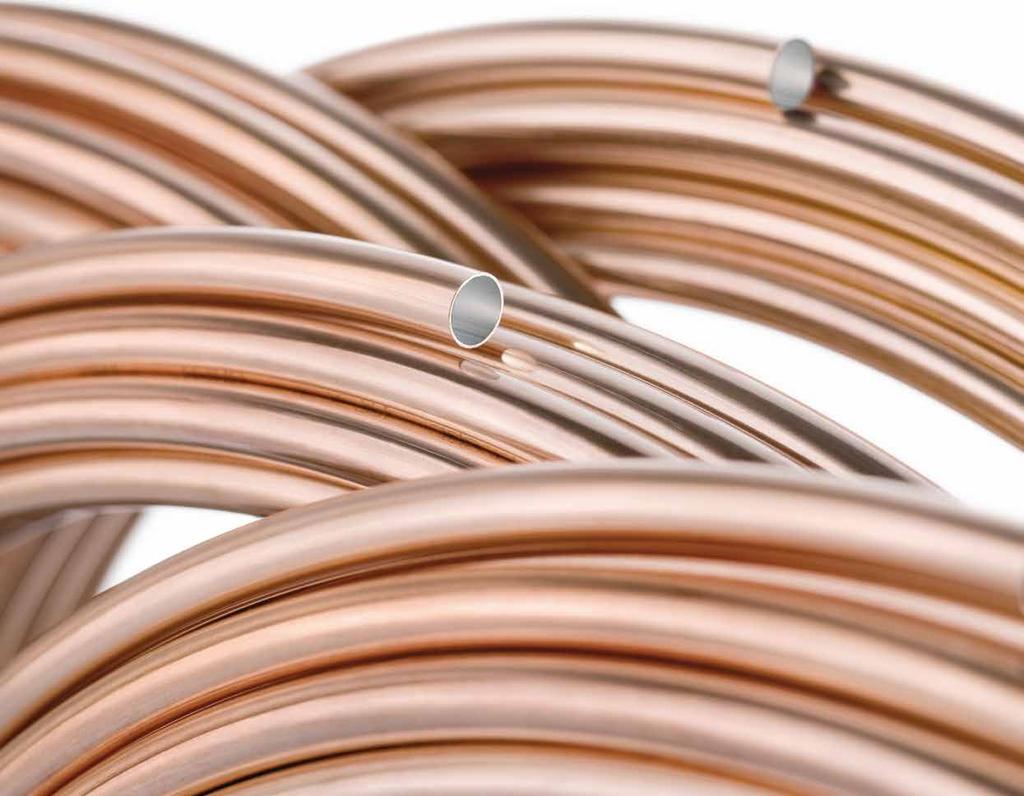Hygiene Compared to other materials, copper has hygienic advantages that are especially important in drinking water