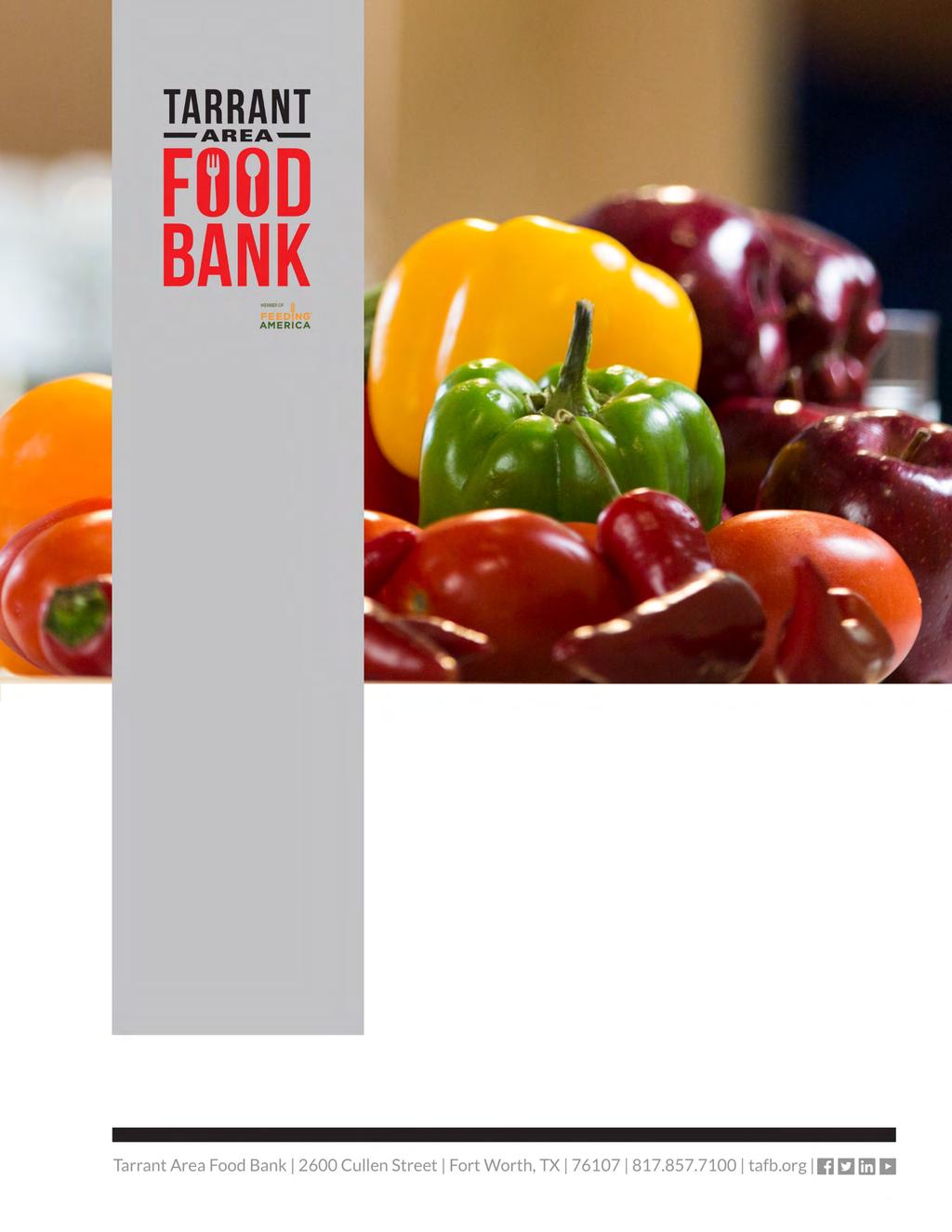 Produce Handling Toolkit updated May 29, 2014 by Feeding America TAFB Mission: Empowering communities to