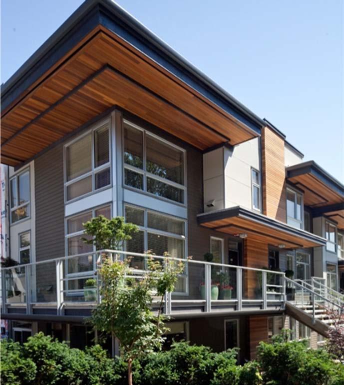 The 60-unit Seven35 in North Vancouver developed by Adera Capital Corp. is Canada s first multifamily project designed to LEED Platinum and Green Building Gold.