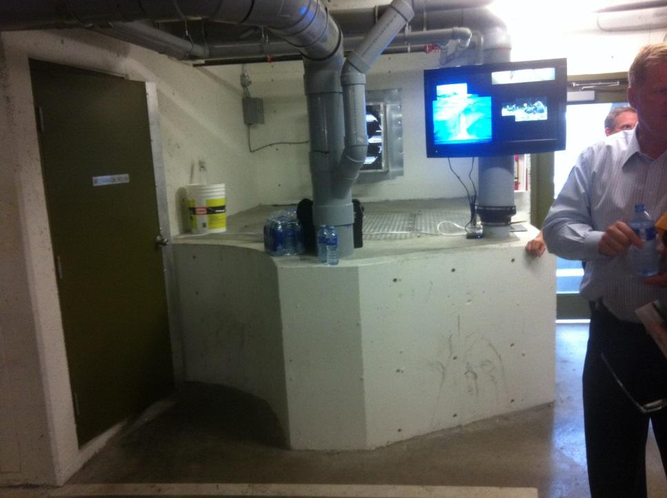 Outside Mechanical Room in Parking level