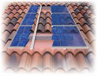 Bases for photovoltaic panels and solar panels The Gambale EuroSole line allows the integration of Photovoltaic and Solar