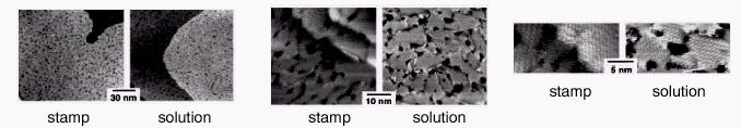 further processed by etching or deposition: µcp technique can