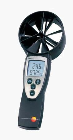 The Large Vane Advantage True velocity measurement No air density correction required Simple one hand operation Easy to carry and operate Required