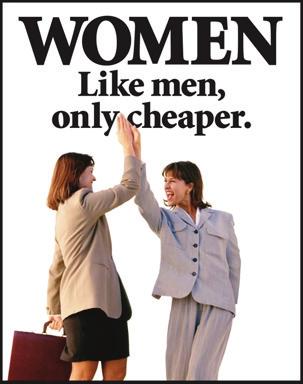 The disparity does not end with the wage gap.