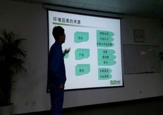 Human Resources: Training for Employees Environmental system training We provided our employees