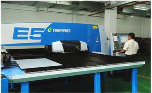 NC Facility: 4 sets NC-Punching Machines 4 sets NC-Bending Machines Satisfy High-Mix Low-Volume Orders 8 Secondary