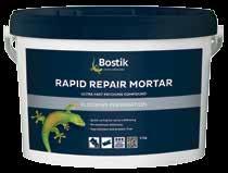 EOXY RIMER two part, solvent-free water dispersible primer RAID REAIR MORTAR Rapid Repair Mortar is excellent for filling holes and cracks and for internal step repairs.