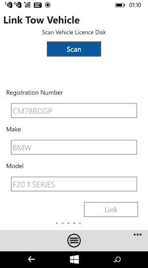 driver has also registered on the device.