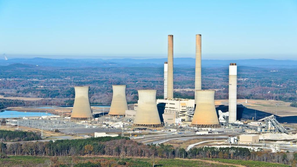 Plant Bowen in Cartersville, GA The largest coal