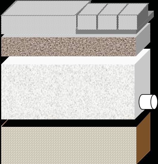 Infiltrating Systems: Pavement & bedding material - see industry association guidance.