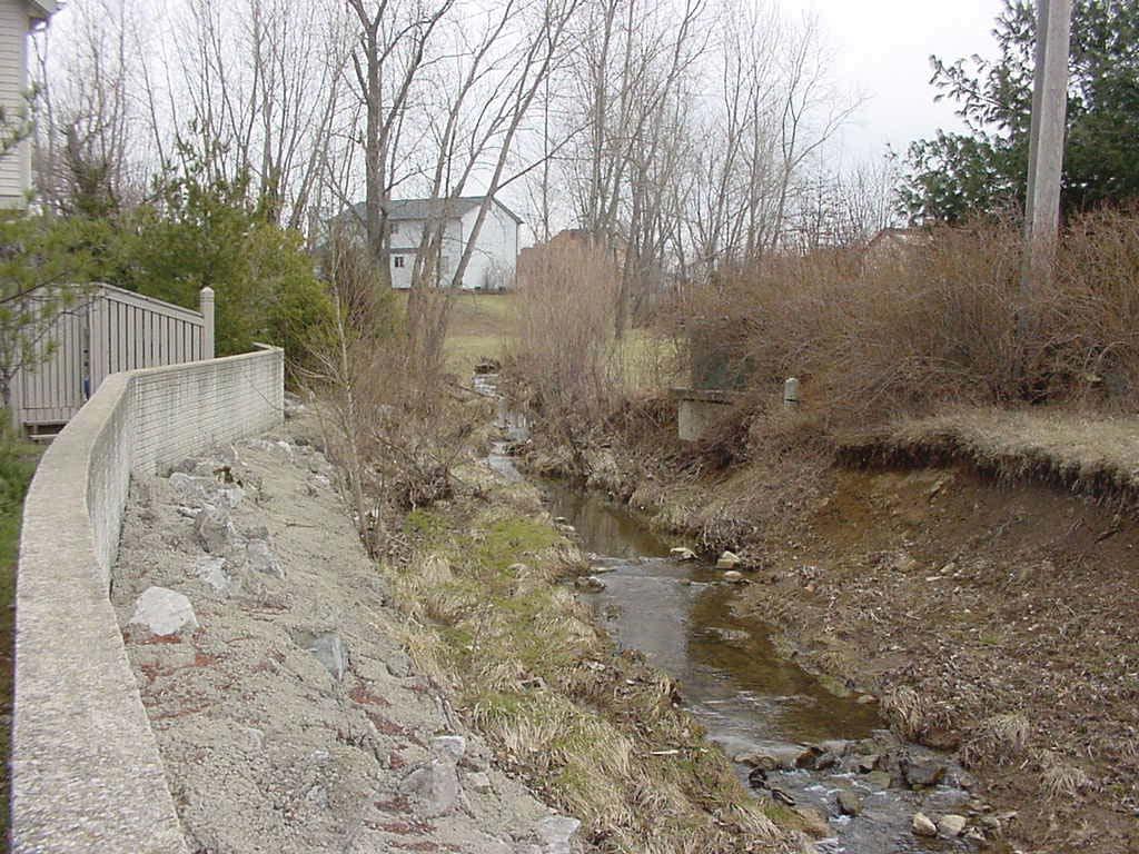 Stream instability associated with stormwater increases often brings hard and harsh solutions.