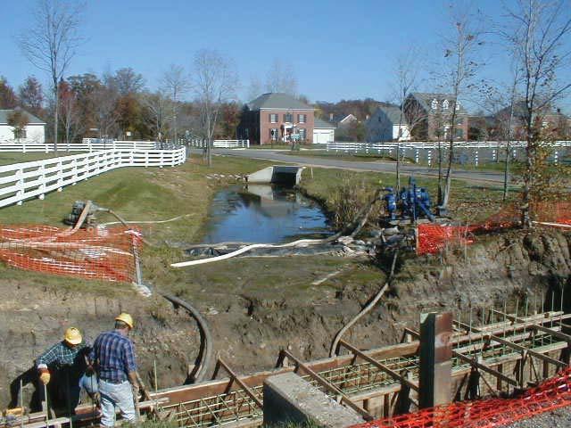 5.4 Stream Utility Crossing Description Stream Utility Crossings include pipeline, power line, or road construction projects that cross creeks or rivers.