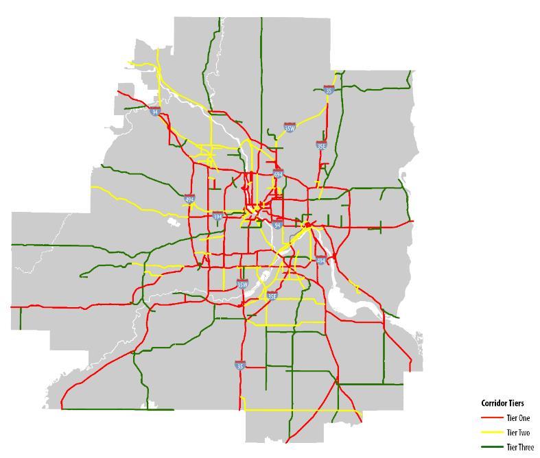 Figure 3-14: County Review Process Methodology Change Made If New truck volume provided Re-analysis of the data revealed anomalies Corridor is affected by methodological changes to defining volumes