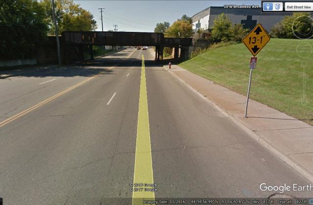 can prove valuable in areas where high wind related crashes regularly occur, such as overturned trucks on bridges. Applications: At least one roadway in the study area (W. Broadway Ave.