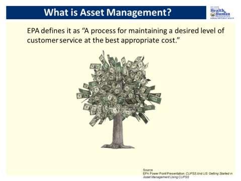 So you may ask What is asset management? Well truthfully there are many different definitions.