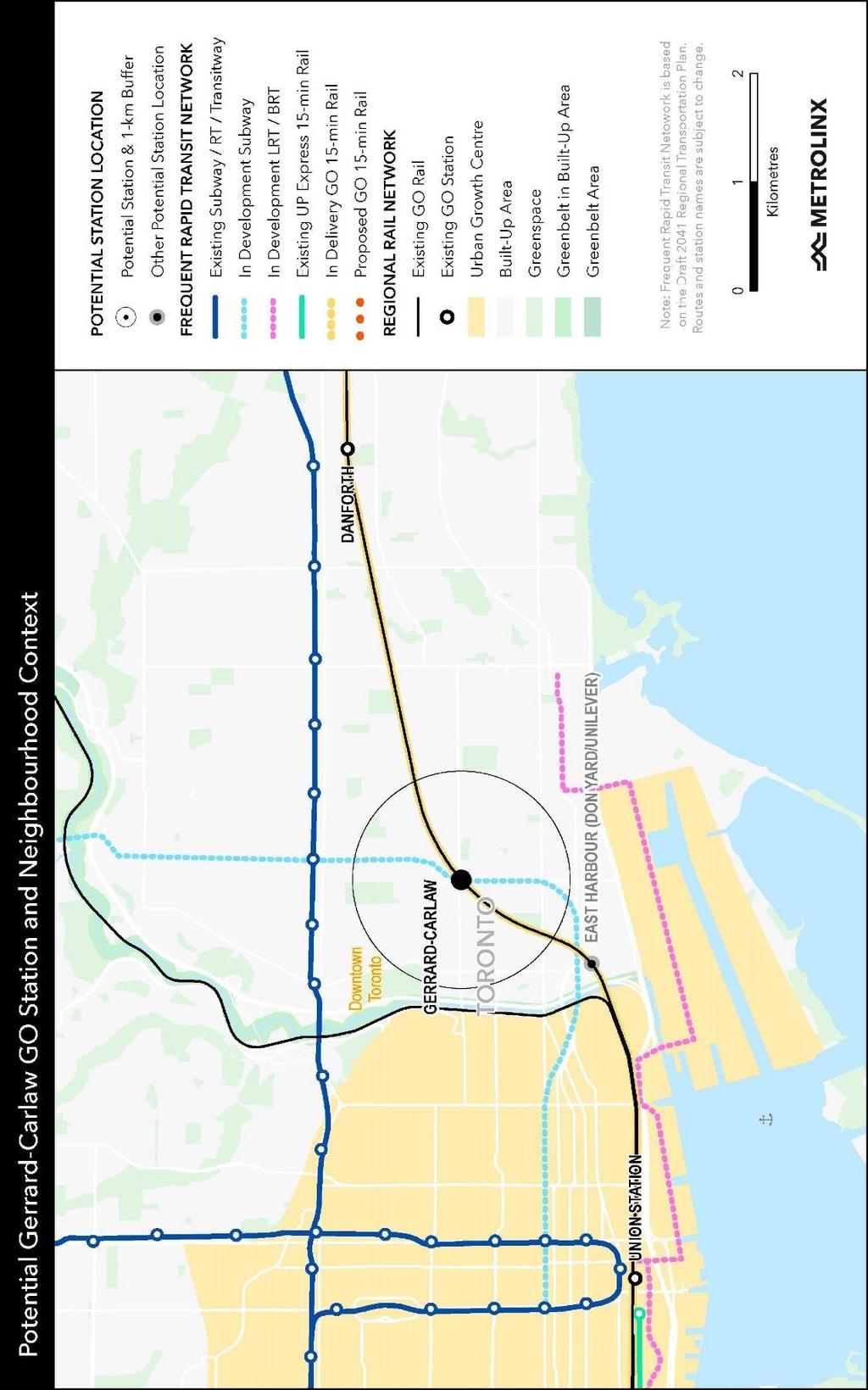 5.4 Proposed GO Station and Neighbourhood Context Area