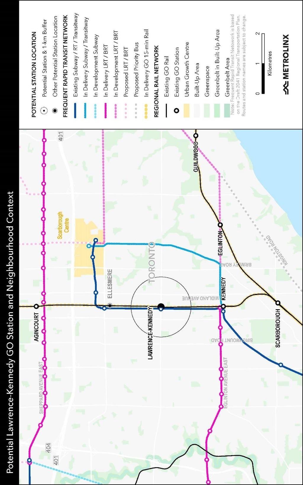 9.4 Proposed GO Station and Neighbourhood Context Area