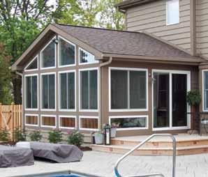 We understand the impact a new room has on your home value so we take extraordinary steps to match color, trim, siding, and roofing exactly to your home.
