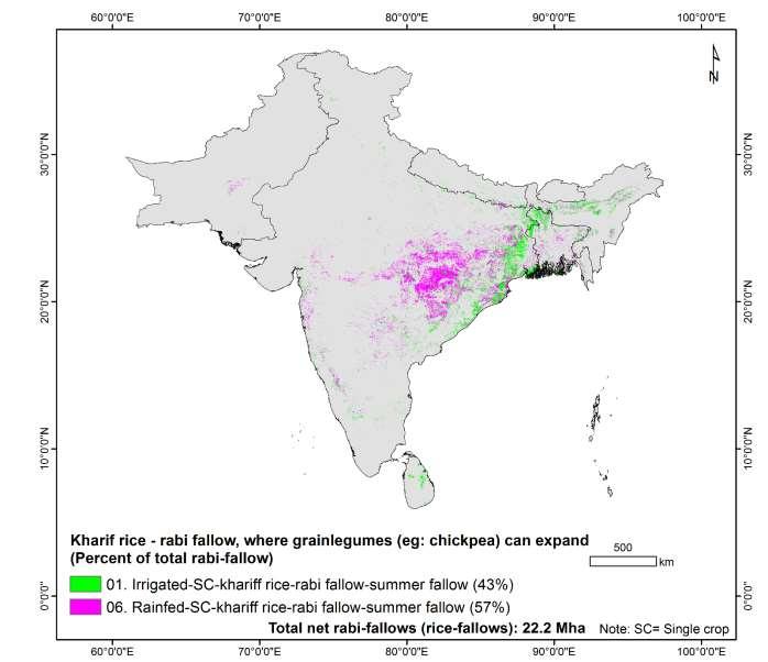 Rice-fallows (rainfed agriculture) State Rainfed: rice-fallows (Mha) % of total rice-fallow