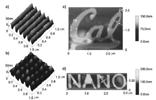 Nanoscale patterning on flexible substrate Park,