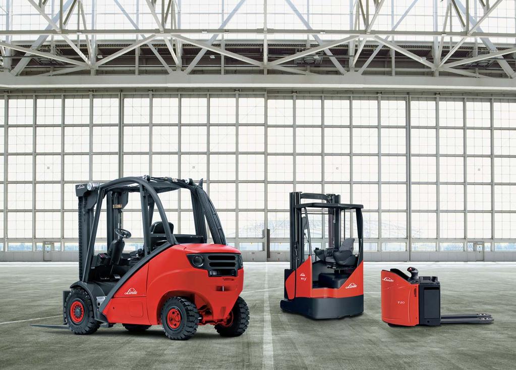 With annual sales exceeding 100,000 forklift and warehouse trucks, Linde ranks among the world s leading manufacturers. This position has been justly earned.