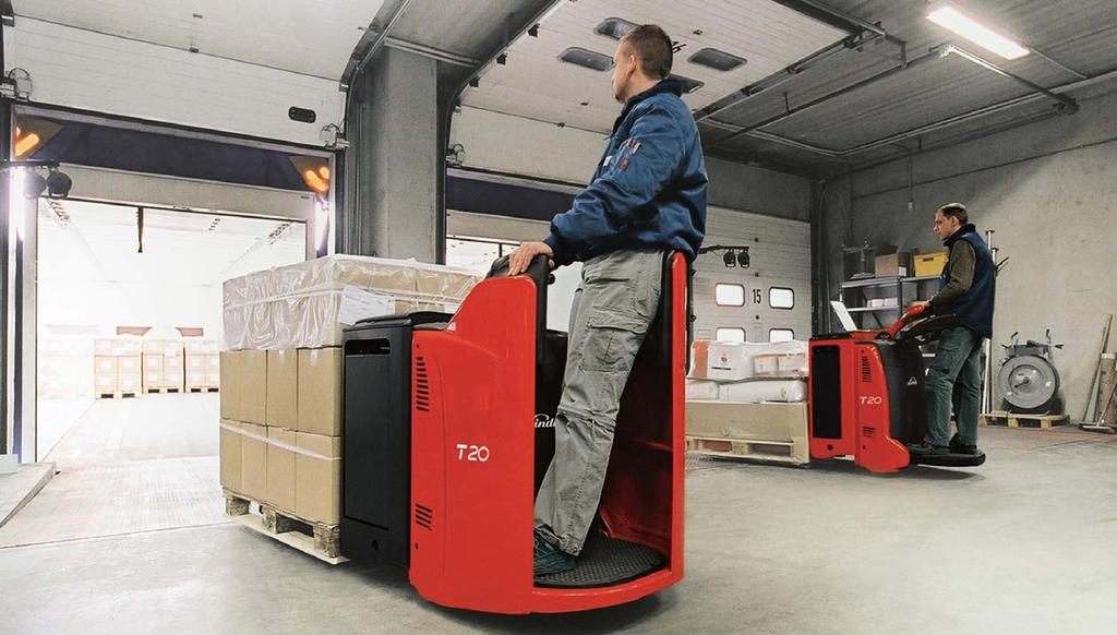 The T 20 SP/T 24 SP has what it takes. Because of the diversity of warehouse operations, it's essential that a warehouse truck can adapt quickly and smoothly to changing conditions.