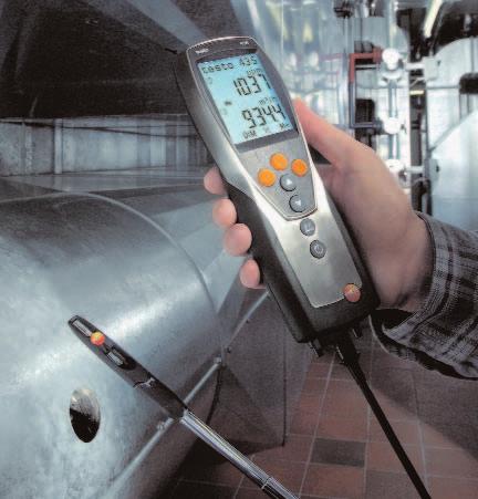 Ordering Information Measuring Instrument Accessories testo 435-1, multifunction meter, for A/C, ventilation and IAQ, with battery and calibration document 0560 4351 testovent 410, volume flow