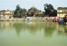 Mansi Ganga and its satellite view Mansi Ganga Govardhan is a small, well-known pilgrimage center, about 20 km west of Mathura the birth place of Lord Krishna.