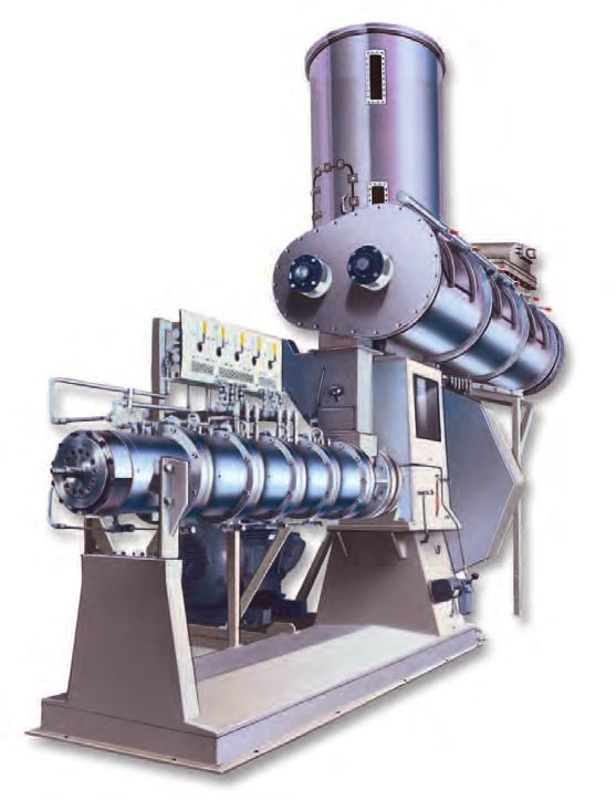 Such refinements are the result of Wenger's four decades of extrusion experience and persistent efforts to perfect and expand its proprietary extrusion technology.