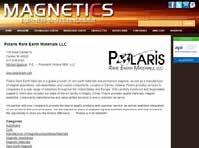 The Magnetics Buyer s Guide is an online guide that covers the Magnetics Industry from A to Z.