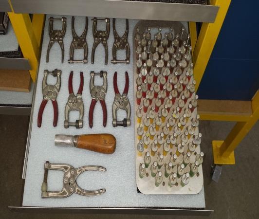 batches Tool box layout Portugal Colico New