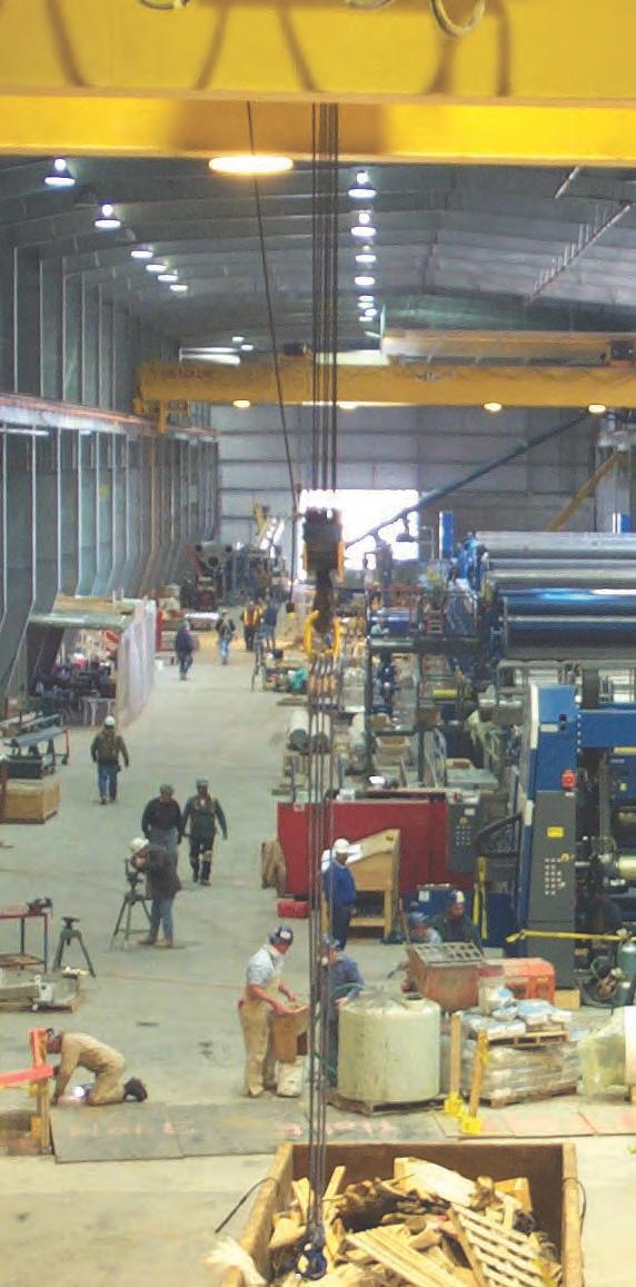 Millwrighting / Rigging Our Millwrighting/Rigging Division is well diversified to meet our clients needs, large and small.