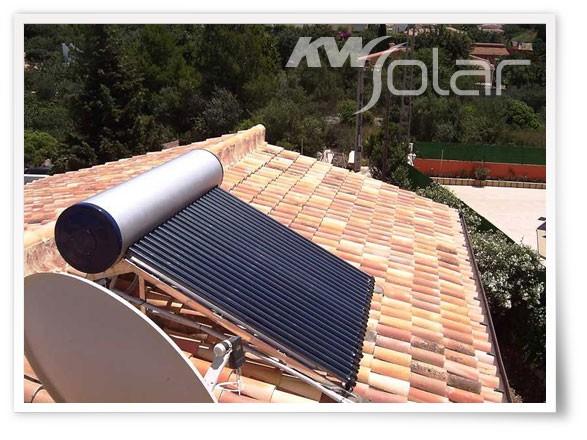 Solar Water Heating Heat from the Sun is used to heat water in glass panels on your roof.