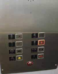 For increased safety and security, an optional key switch allows the entire elevator to be deactivated.