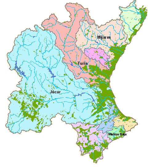1. INTRODUCTION Most watersheds in East and South-East Spain can be classified as semi-arid or arid with large space and time variability in precipitation and river flows.