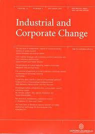An assessment of how well we account for intangibles Industrial and Corporate Change, 26(3): 517 534